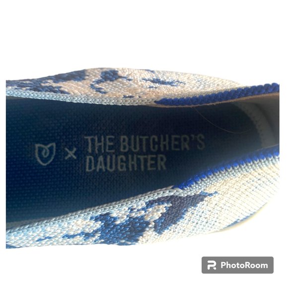 Rothys x The‎ Butchers Daughter Shibori Sneaker Ltd Ed Colab Indigo sz 9.5 - Picture 6 of 9